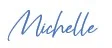 Michelle (a stylised signature) » HCi